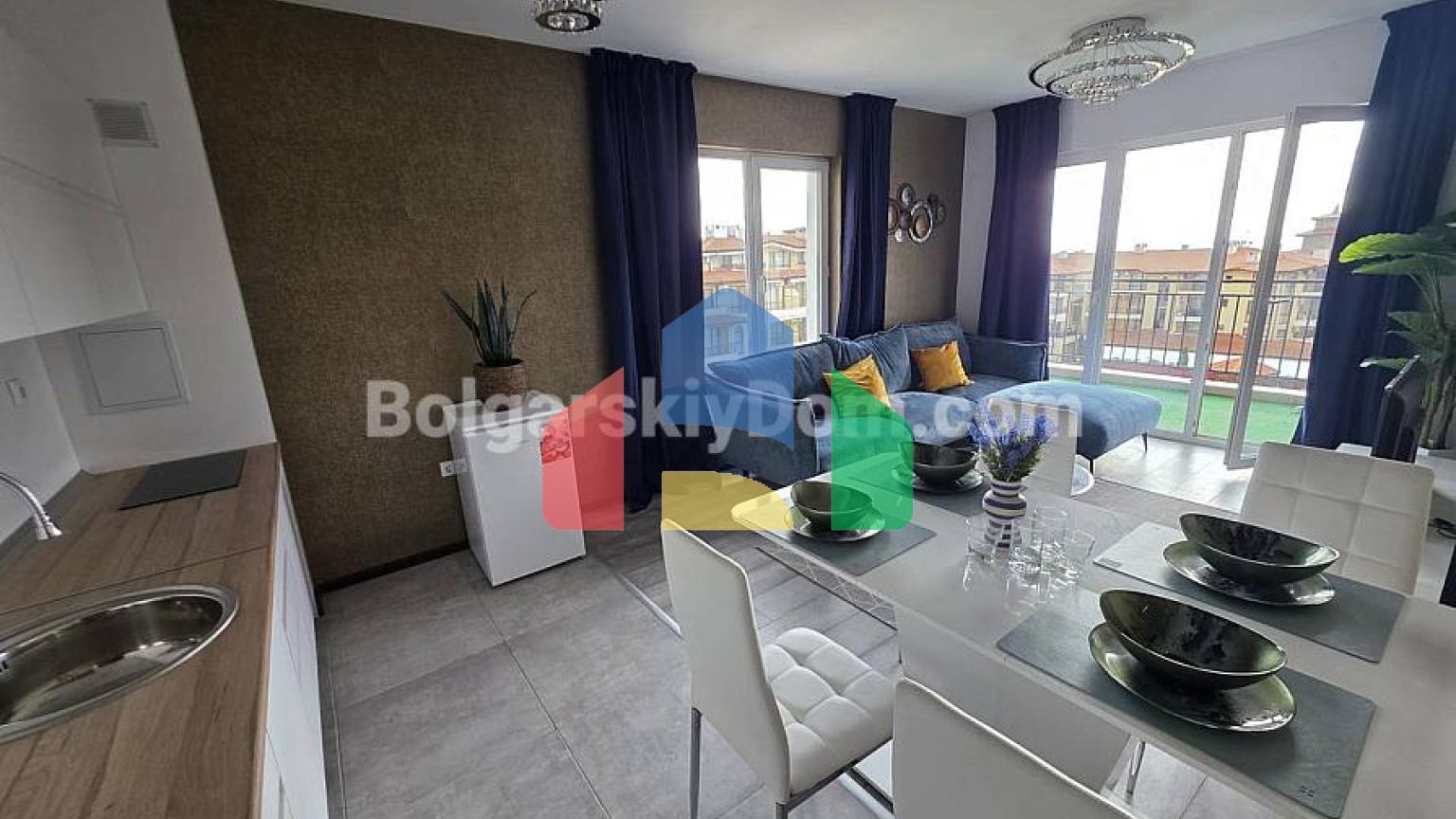 Двухкомнатная квартира в Домус Екстра