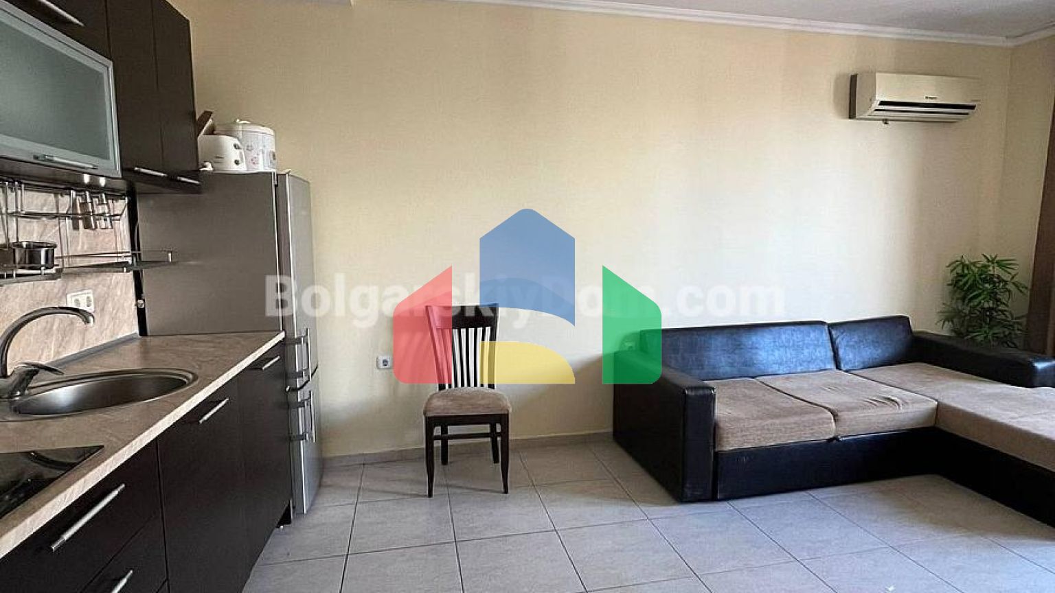 Двухкомнатаная квартира в Марина Парк