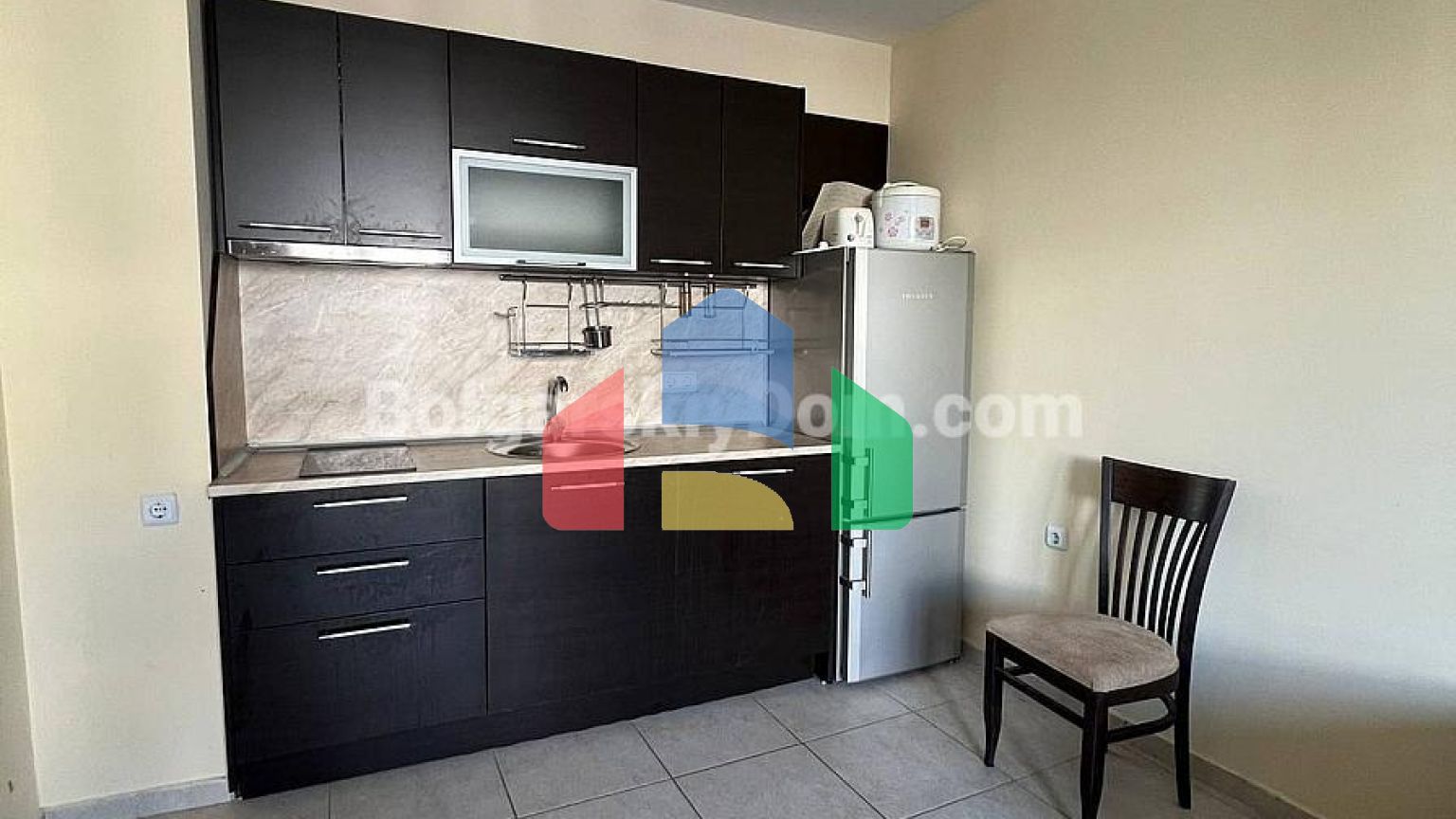 Двухкомнатаная квартира в Марина Парк