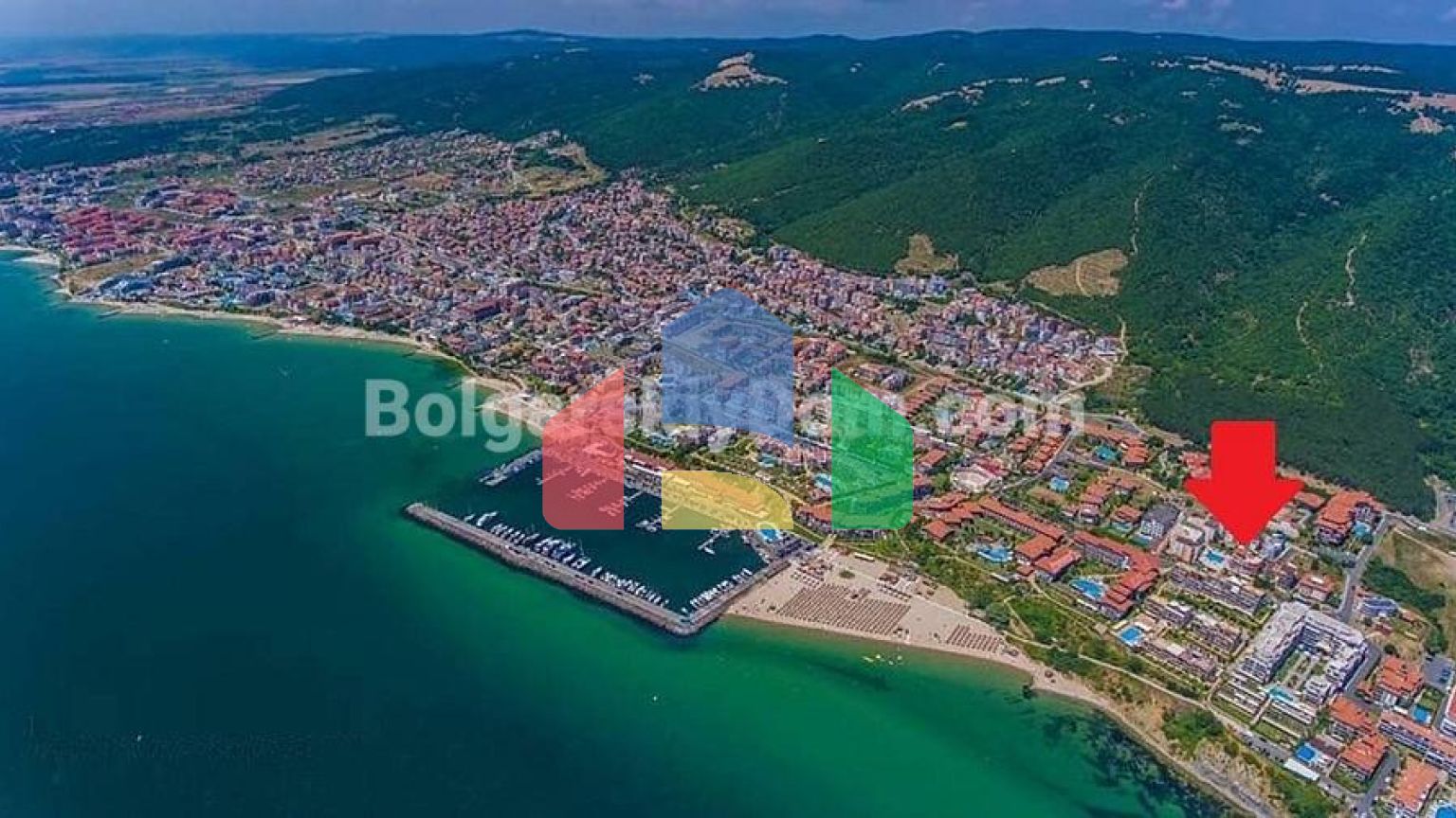 Двухкомнатная квартира в Святом Власе