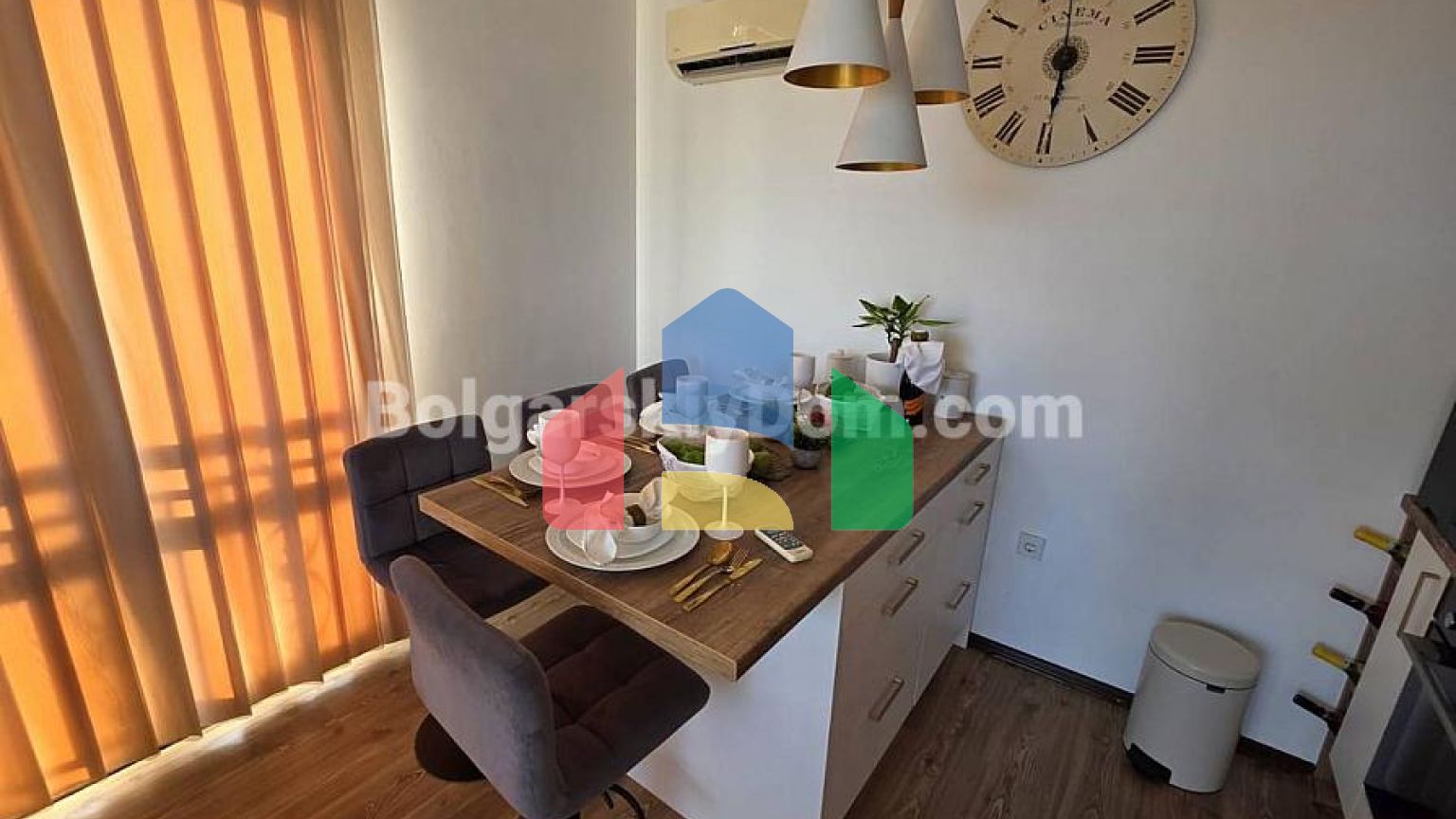 Двухкомнатная квартира в Морской Берег