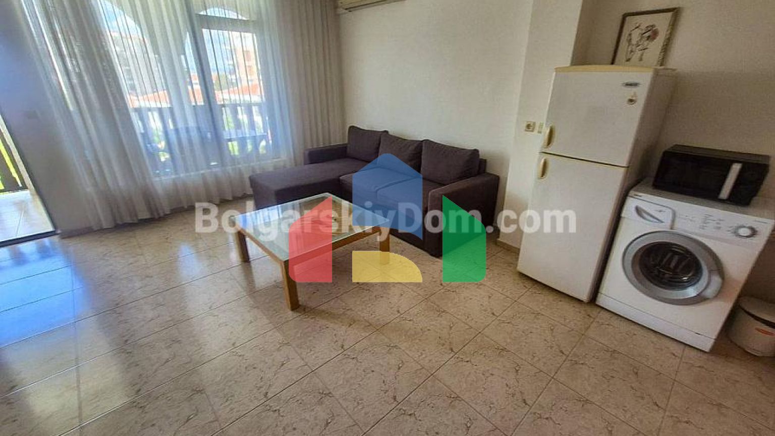 Двухкомнатная квартира в Камбани