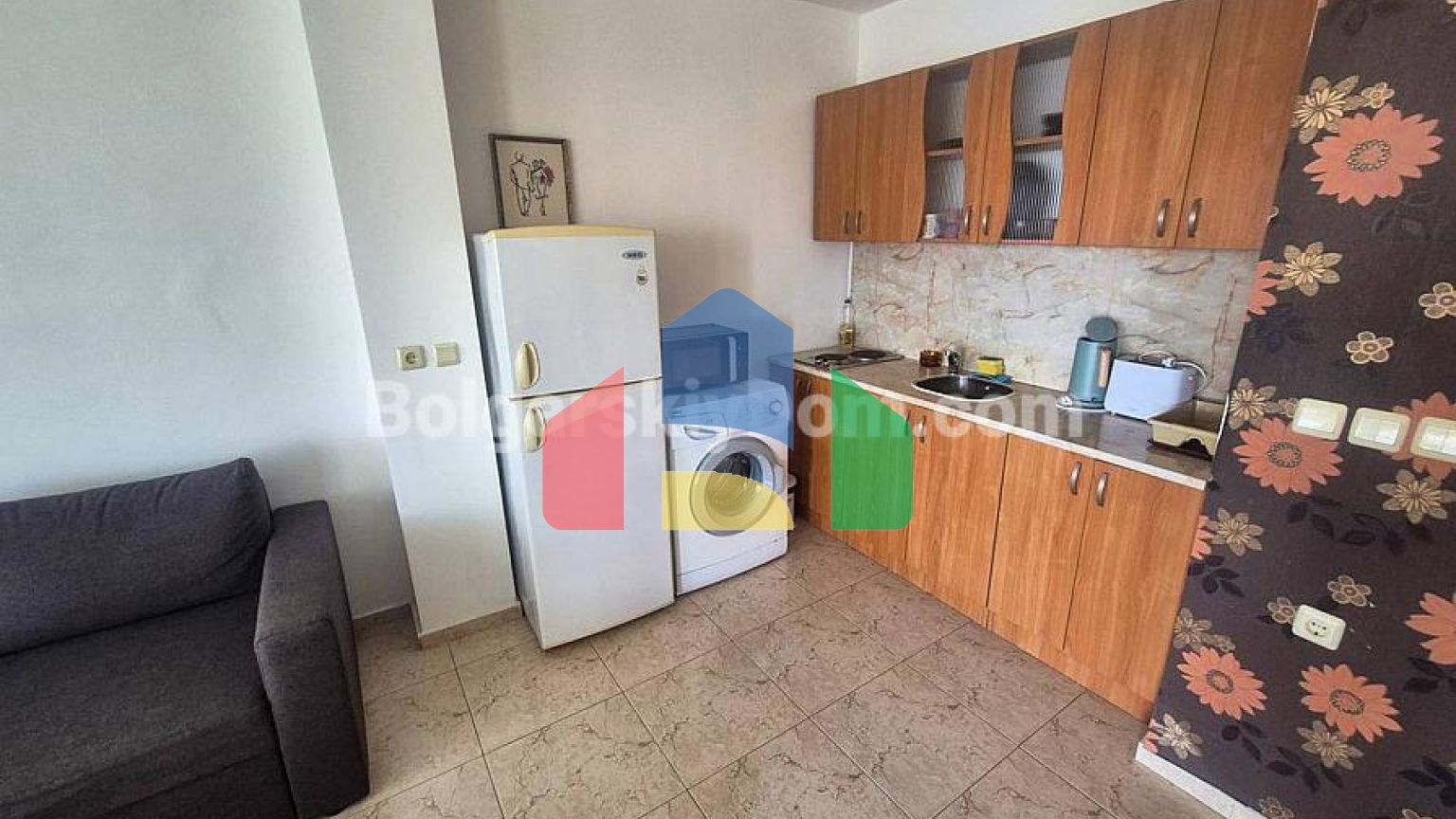 Двухкомнатная квартира в Камбани