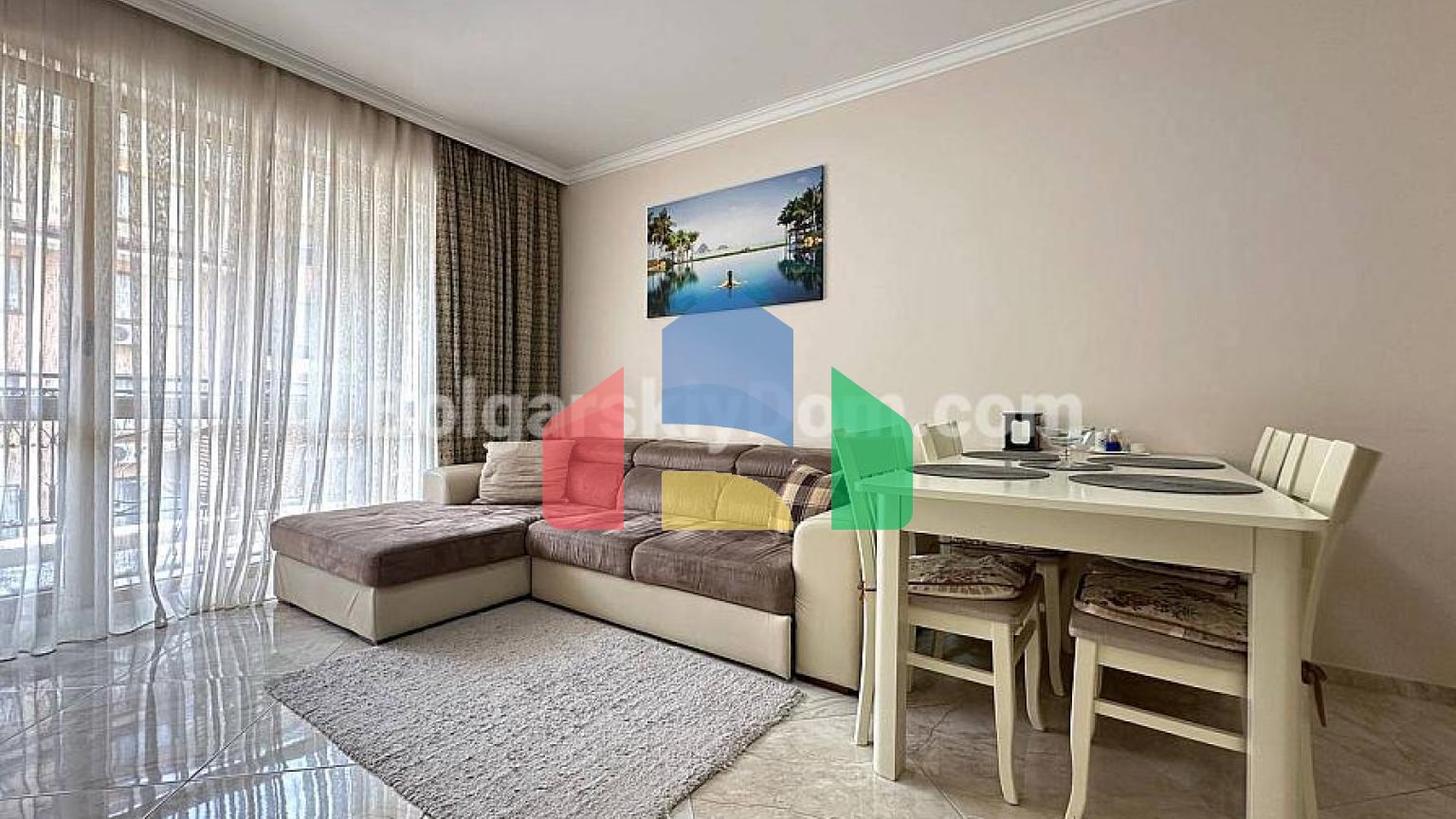 Двухкомнатная квартира в Вилла Флоренция