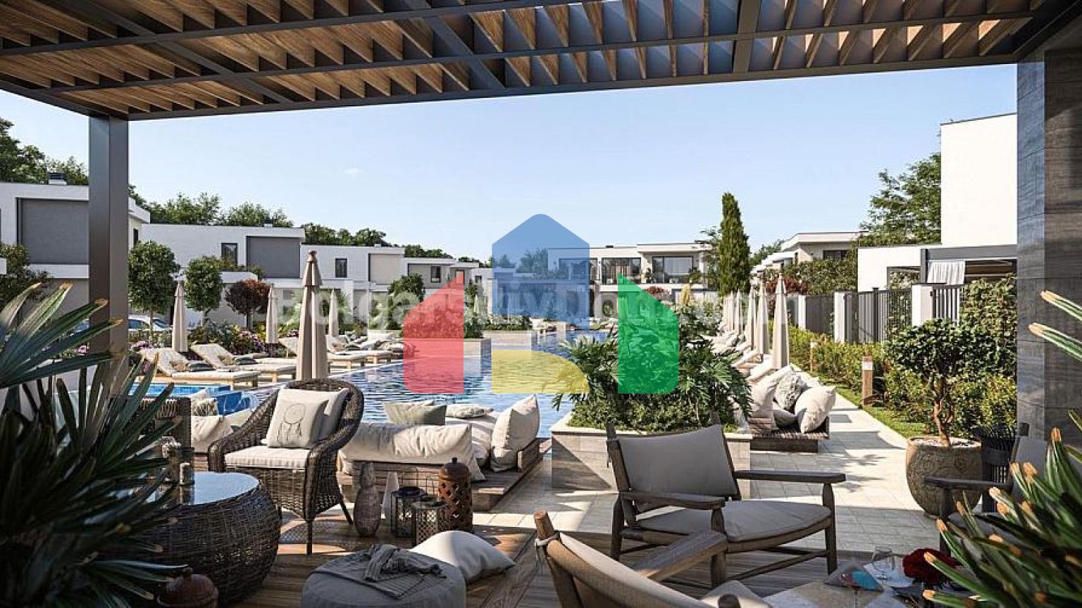 Будинки в комплексі в Поморіє