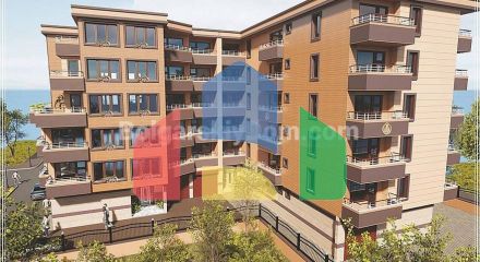 Apartments from the developer in Pomorie in a residential building
