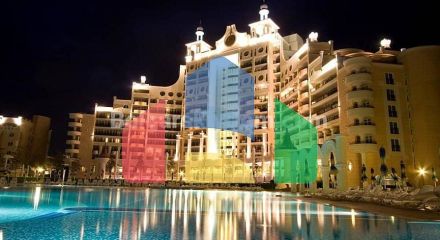 Трикімнатна квартира в Сансет Резорт