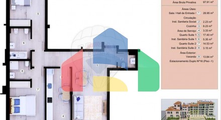 Residential - Condo/Apartment - T2 - Funchal (Se), Funchal - PT