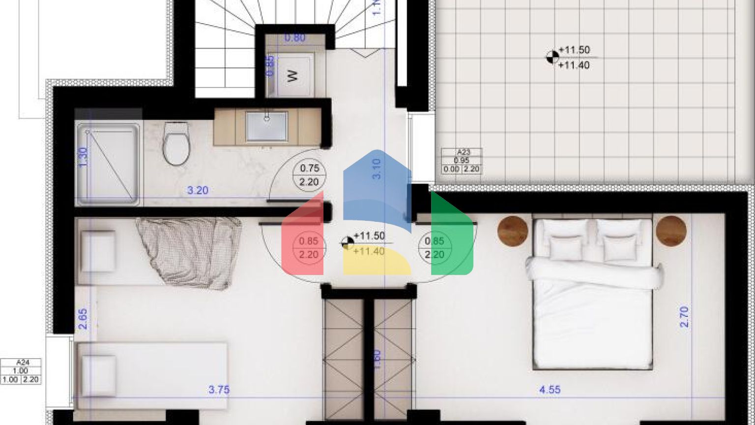 Продажа - Двухуровневая квартира 109 m² в Салониках