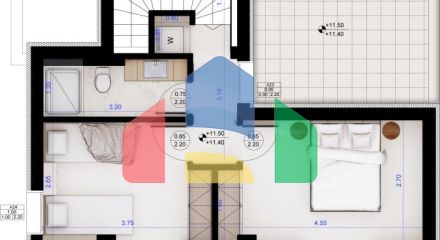 Продажа - Двухуровневая квартира 109 m² в Салониках Продажа - Двухуровневая квартира 109 m² в Салониках