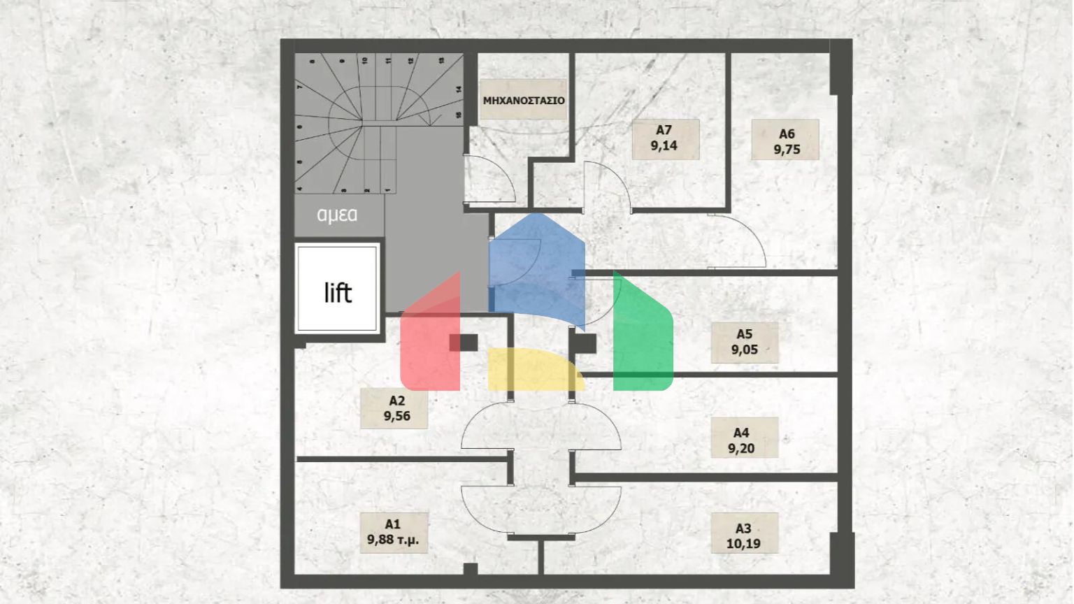Продажа - Двухуровневая квартира 101 m² в Салониках
