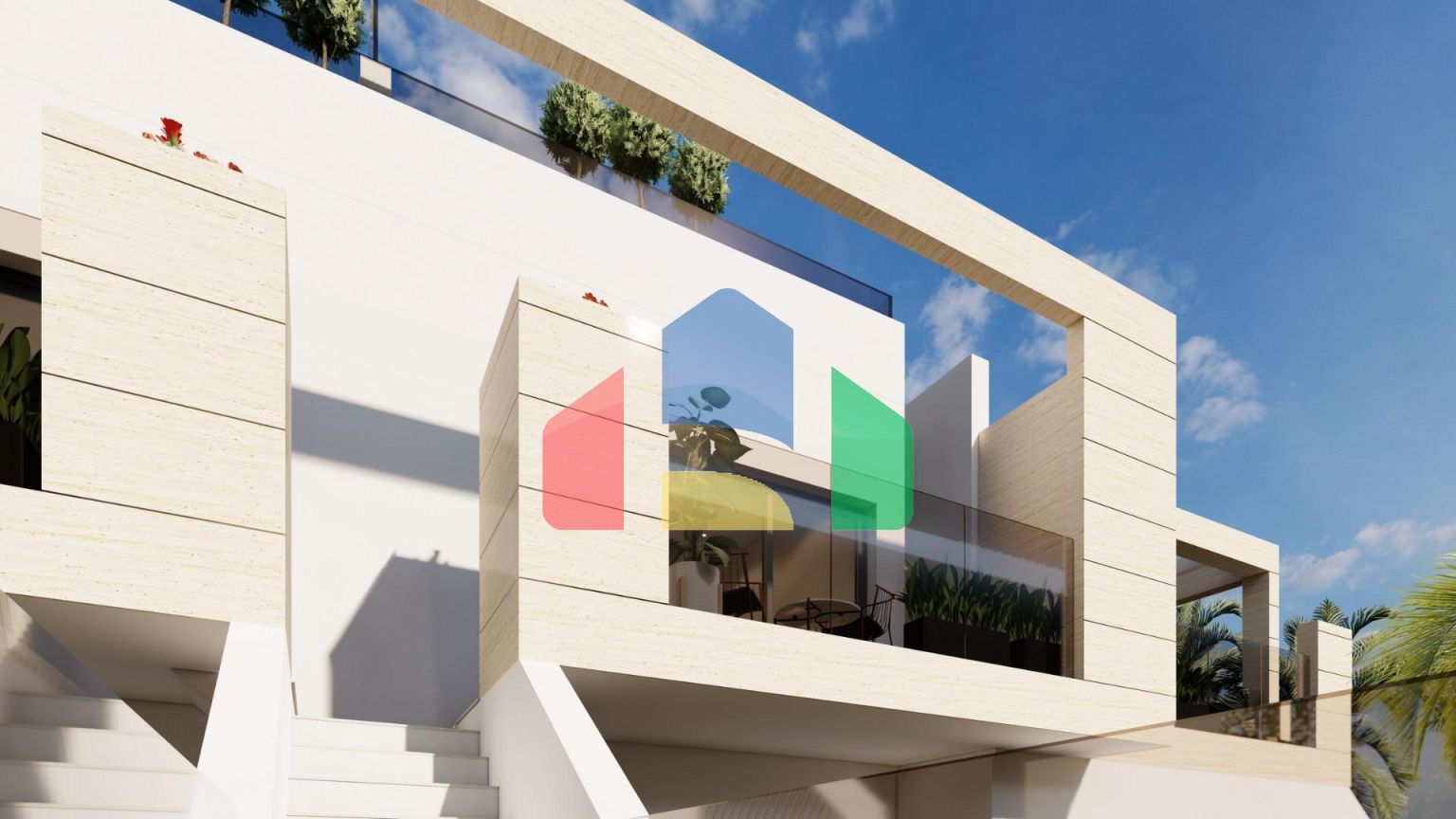 Бунгало новой постройки в Ло Паган: Современная жизнь рядом с пляжем