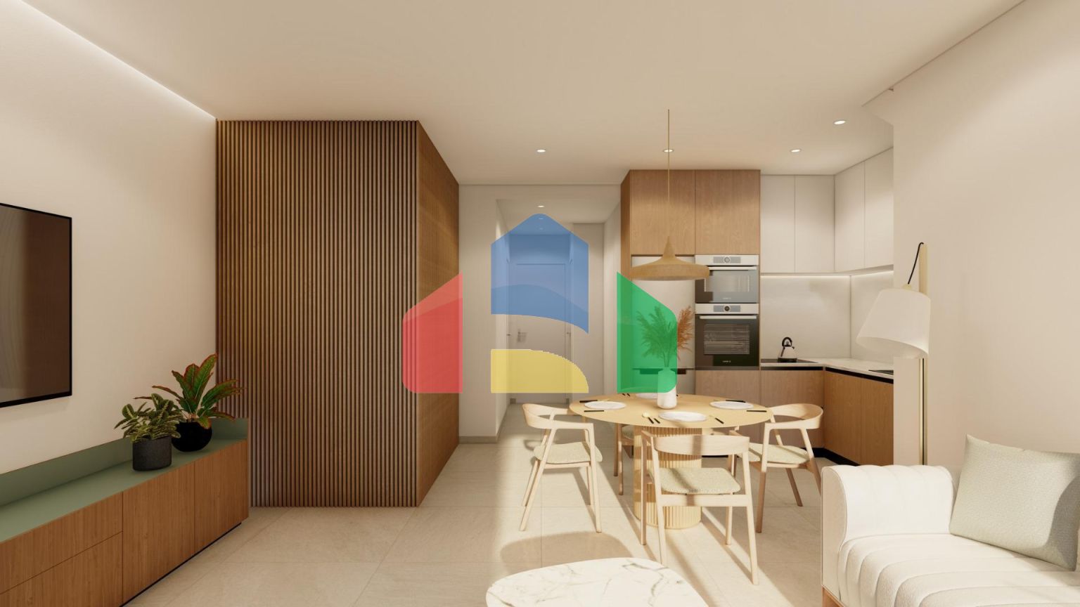 Бунгало новой постройки в Ло Паган: Современная жизнь рядом с пляжем