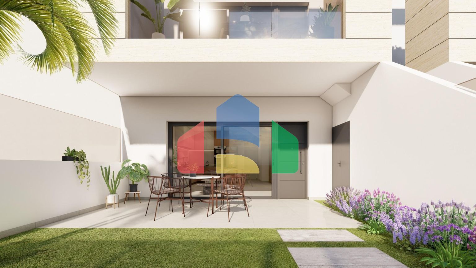 Бунгало новой постройки в Ло Паган: Современная жизнь рядом с пляжем