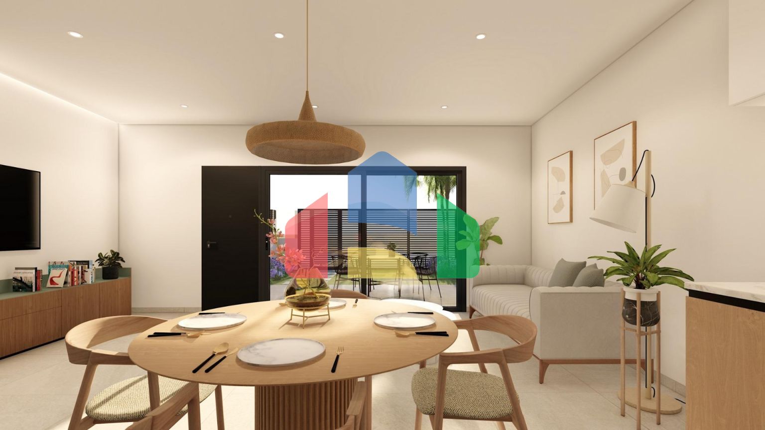 Бунгало новой постройки в Ло Паган: Современная жизнь рядом с пляжем