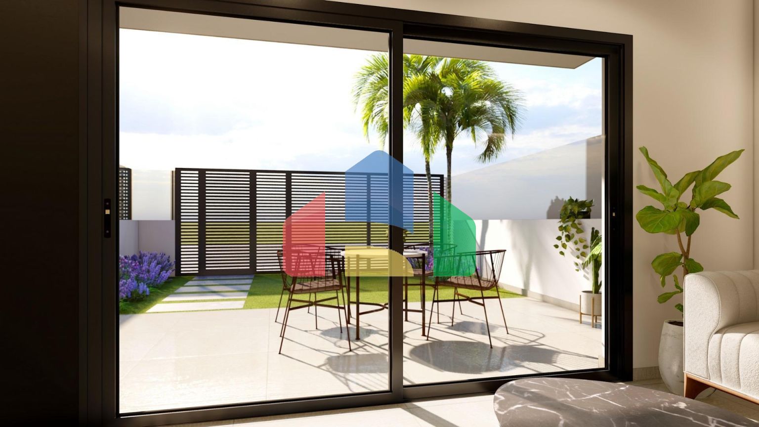 Бунгало новой постройки в Ло Паган: Современная жизнь рядом с пляжем