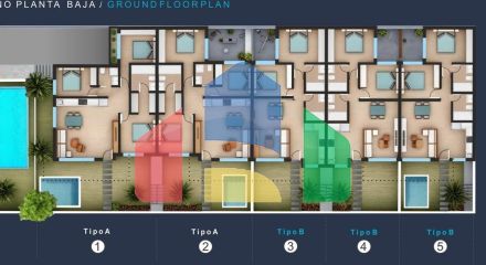 Новые бунгало в Сан-Педро-дель-Пинатар – роскошь и природа у моря