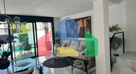 Complex of 4 semi-detached villas in San Pedro del Pinatar (Murcia)