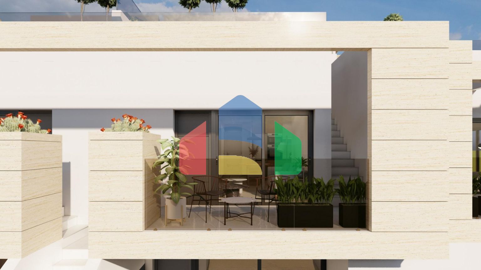 Бунгало новой постройки в Ло Паган: Современная жизнь рядом с пляжем