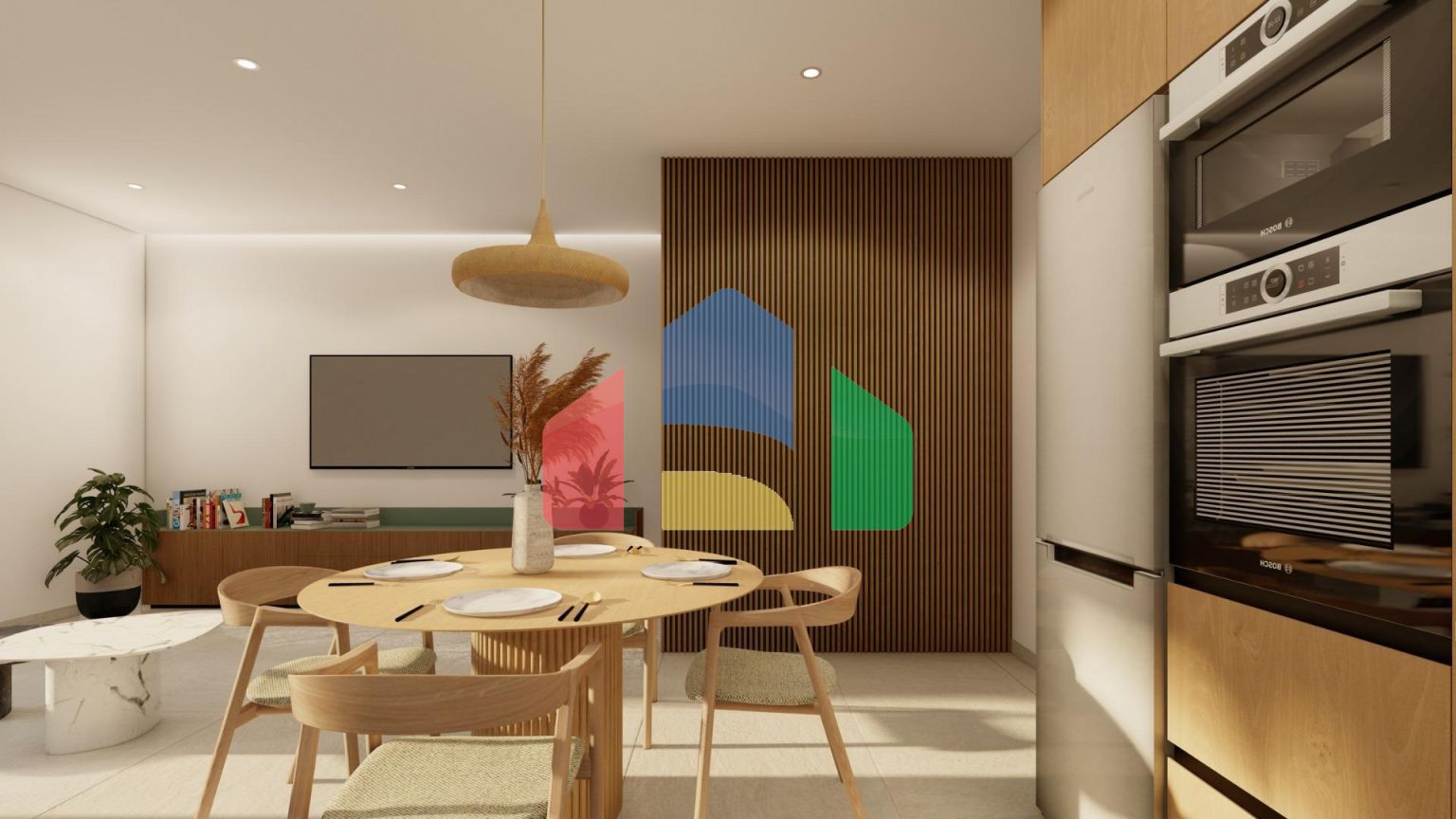 Бунгало новой постройки в Ло Паган: Современная жизнь рядом с пляжем