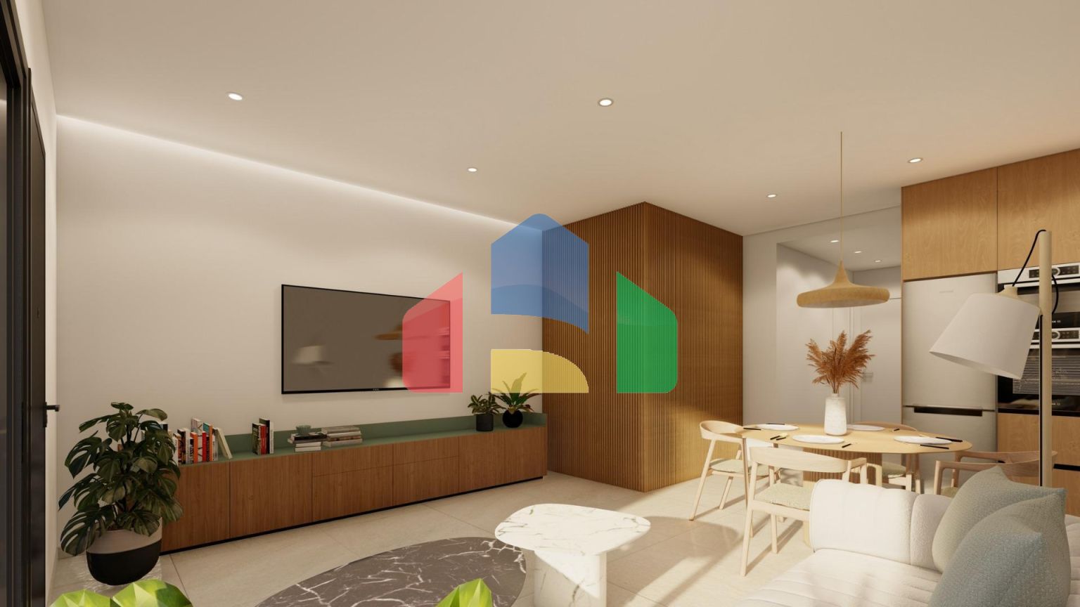 Бунгало новой постройки в Ло Паган: Современная жизнь рядом с пляжем