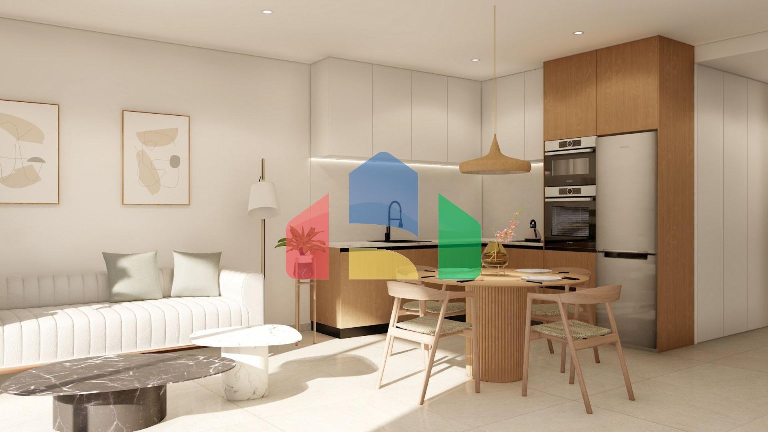 Бунгало новой постройки в Ло Паган: Современная жизнь рядом с пляжем