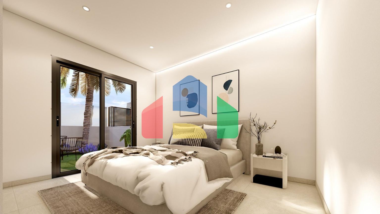 Бунгало новой постройки в Ло Паган: Современная жизнь рядом с пляжем