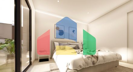 Бунгало новой постройки в Ло Паган: Современная жизнь рядом с пляжем