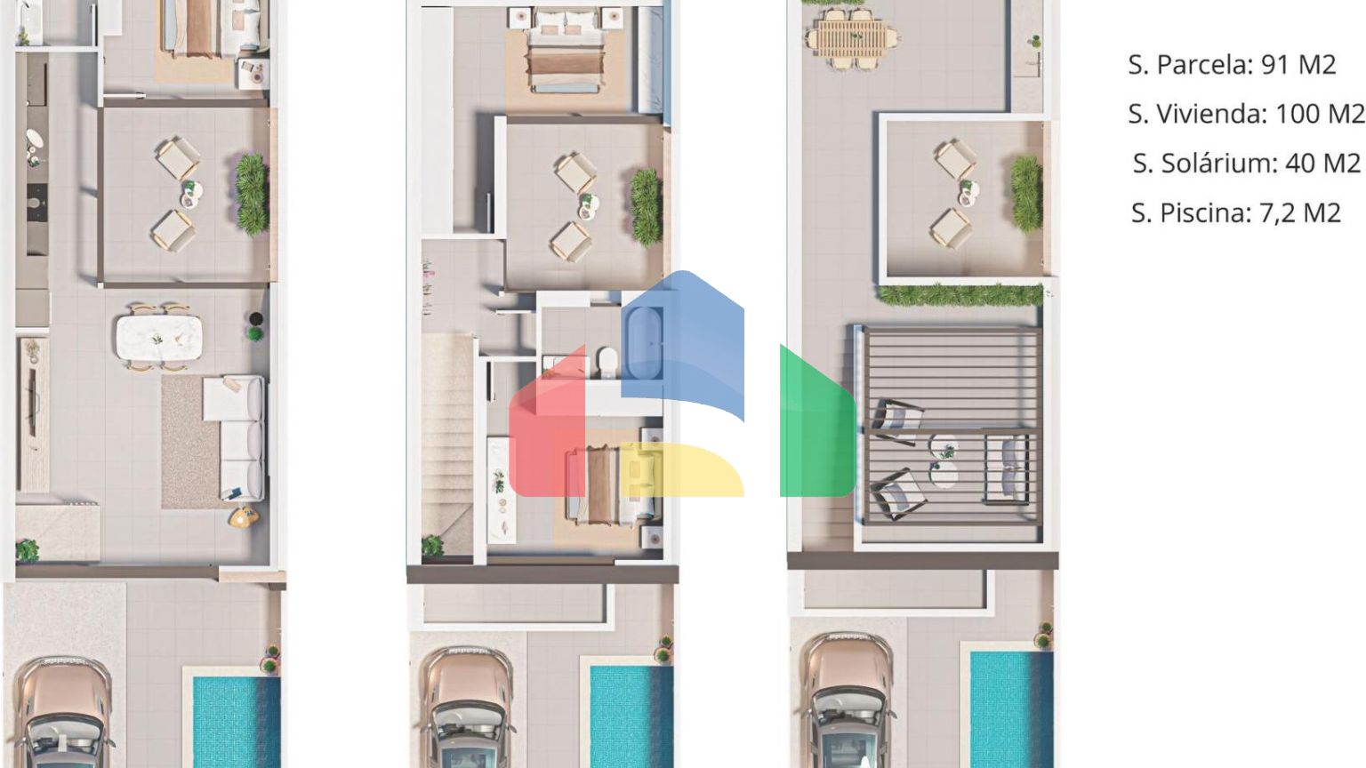 Таунхаусы в Сан-Педро-дель-Пинатар