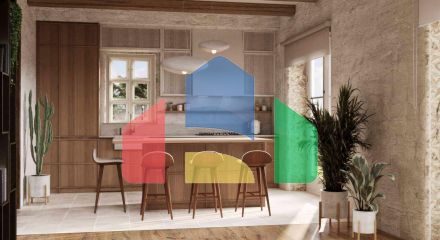 Plot with permits and project in Mrkovi, Lustica