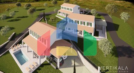 Участок с разрешениями и проектом в Мркови, Луштица