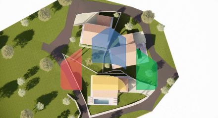 Участок с разрешениями и проектом в Мркови, Луштица