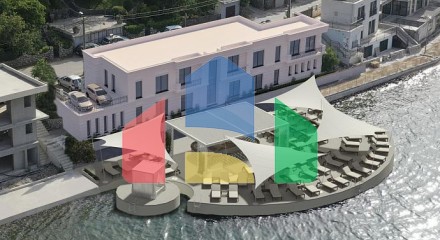 Продается Отель в Крашичи на первой линии от моря