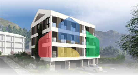 Комплекс апартаментов в Донья Ластва