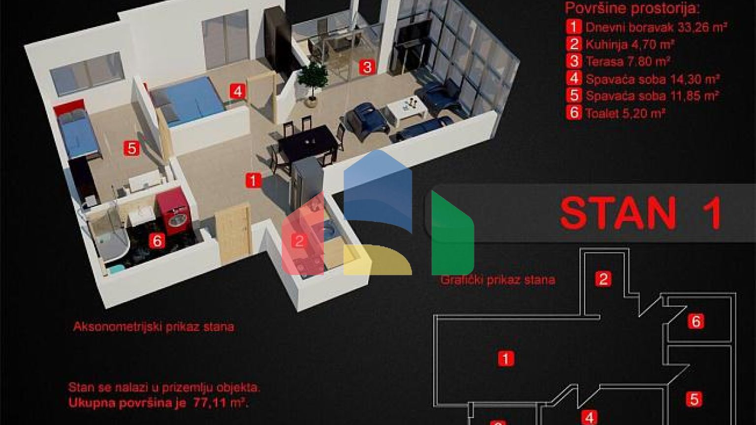 Комплекс апартаментов в Добра Вода рядом с пляжем с видом на море