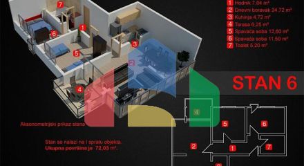 Комплекс апартаментов в Добра Вода рядом с пляжем с видом на море
