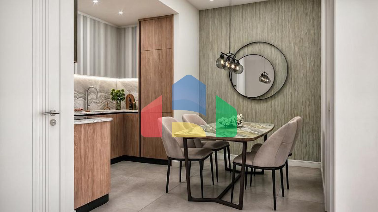 Апартаменты в Баре с бассейном и захватывающим видом на море