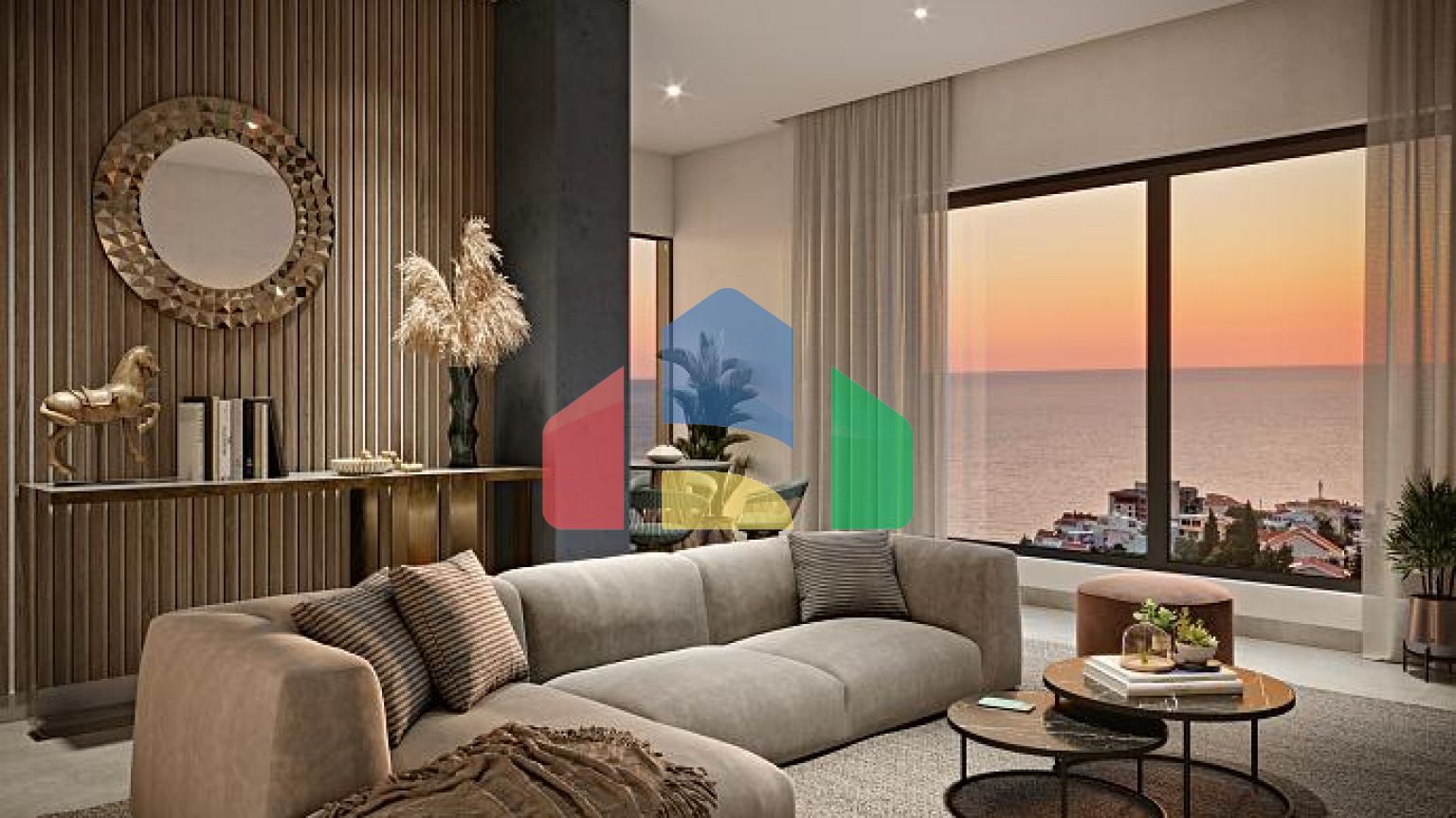 Апартаменты в Баре с бассейном и захватывающим видом на море