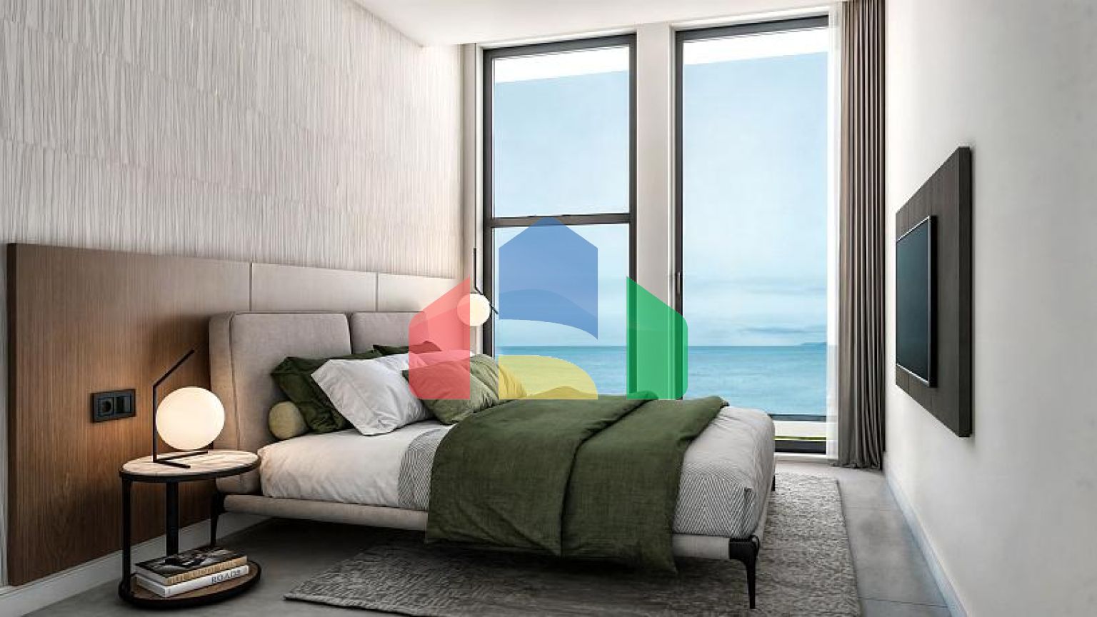 Апартаменты в Баре с бассейном и захватывающим видом на море