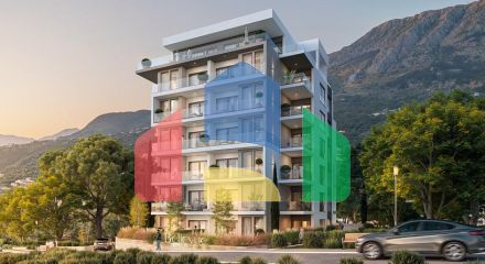 Апартаменты в Баре с бассейном и захватывающим видом на море