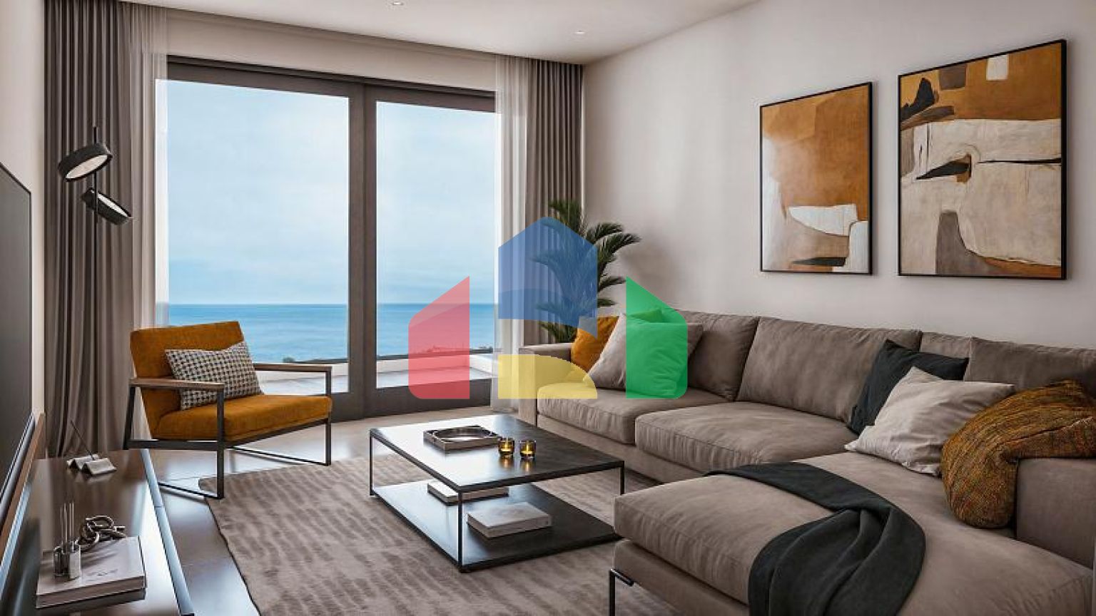 Апартаменты в Баре с бассейном и захватывающим видом на море