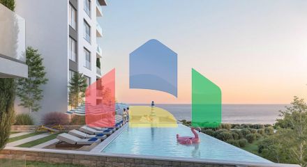 Апартаменты в Баре с бассейном и захватывающим видом на море