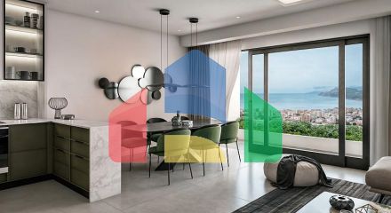 Апартаменты в Баре с бассейном и захватывающим видом на море