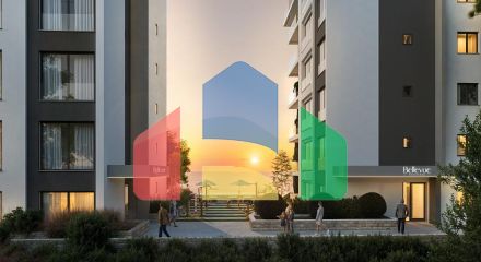 Апартаменты в Баре с бассейном и захватывающим видом на море