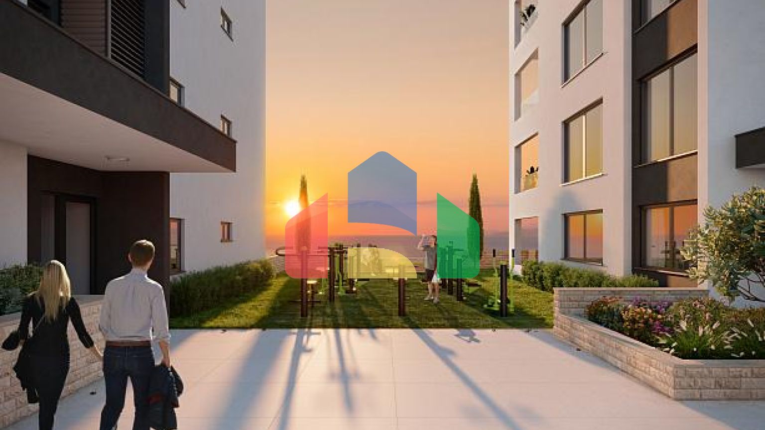 Апартаменты в Баре с бассейном и захватывающим видом на море