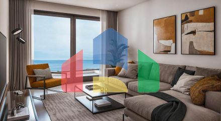 Апартаменты в Баре с бассейном и захватывающим видом на море