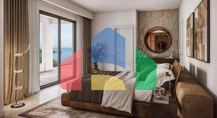 Апартаменты в Баре с бассейном и захватывающим видом на море