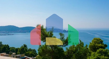 Роскошная вилла с панорамным видом на море в Баре, Зеленый Пояс
