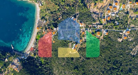 Урбанизированные участки рядом с морем в Герцег-Нови (4556 м² или по отдельности 2090 м² и 2466 м²) – Отличная инвестиционная возможность