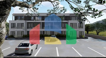 New apartment complex in an attractive location